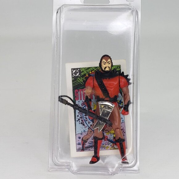 Vintage 1984 Kenner Super Powers STEPPENWOLF Action Figure Complete with Comic - Picture 9 of 9